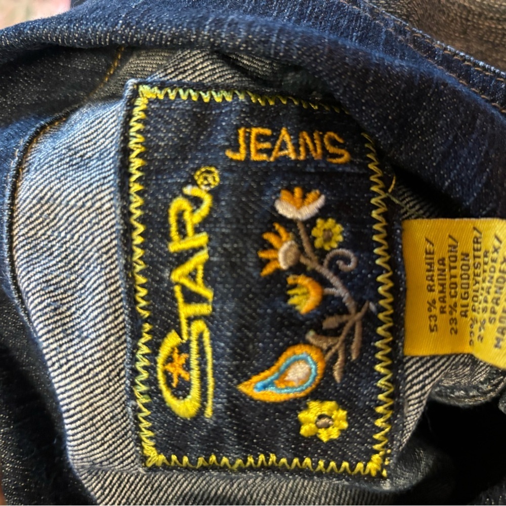 Y2K Starr Jeans denim cropped jacket - Picture 3 of 5
